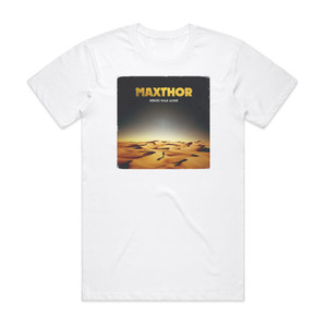 Maxthor Heroes Walk Alone Album Cover T-Shirt White Maxthor Heroes Walk Alone Album Cover T-Shirt White