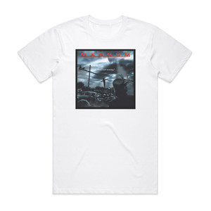 Magnum Brand New Morning Album Cover T-Shirt White Magnum Brand New Morning Album Cover T-Shirt White