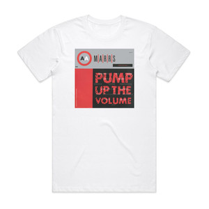 MARRS Pump Up The Volume 1 Album Cover T-Shirt White MARRS Pump Up The Volume 1 Album Cover T-Shirt White