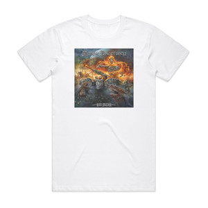 Mystic Prophecy War Brigade Album Cover T-Shirt White Mystic Prophecy War Brigade Album Cover T-Shirt White