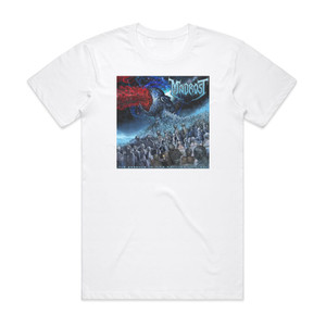 Madrost The Essence Of Time Matches No Flesh Album Cover T-Shirt White Madrost The Essence Of Time Matches No Flesh Album Cover T-Shirt White