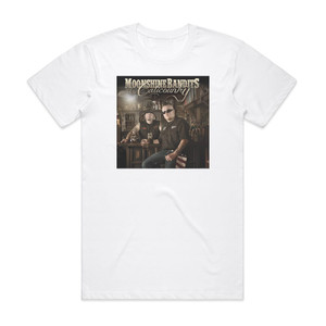 Moonshine Bandits Calicountry Album Cover T-Shirt White