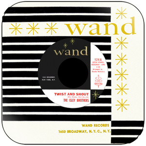 The Isley Brothers Twist Shout-2 Album Cover Sticker