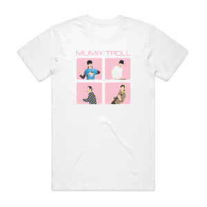 Mumiy Troll Lucky Bride Album Cover T-Shirt White Mumiy Troll Lucky Bride Album Cover T-Shirt White