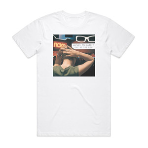 Michel Polnareff Live At The Roxy Album Cover T-Shirt White Michel Polnareff Live At The Roxy Album Cover T-Shirt White