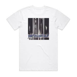 Metalwolf Metalwolf Album Cover T-Shirt White Metalwolf Metalwolf Album Cover T-Shirt White