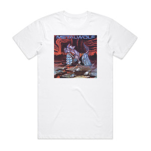 Metalwolf Down To The Wire Album Cover T-Shirt White