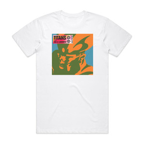 Major Lazer Titans Album Cover T-Shirt White Major Lazer Titans Album Cover T-Shirt White