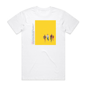 Manel Atletes Baixin De Lescenari Album Cover T-Shirt White Manel Atletes Baixin De Lescenari Album Cover T-Shirt White