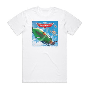 Mark Mancina Planes Album Cover T-Shirt White Mark Mancina Planes Album Cover T-Shirt White