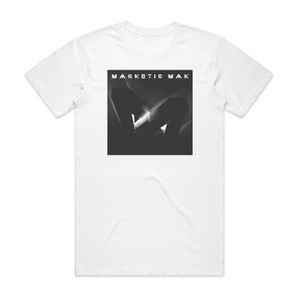 Magnetic Man Magnetic Man Album Cover T-Shirt White Magnetic Man Magnetic Man Album Cover T-Shirt White