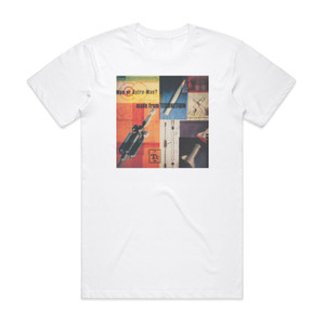 Man or Astro-man_ Made From Technetium Album Cover T-Shirt White Man or Astro-man_ Made From Technetium Album Cover T-Shirt White