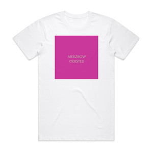 Merzbow Oersted Album Cover T-Shirt White Merzbow Oersted Album Cover T-Shirt White