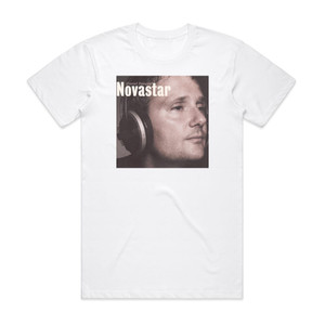 Novastar Almost Bangor Album Cover T-Shirt White Novastar Almost Bangor Album Cover T-Shirt White