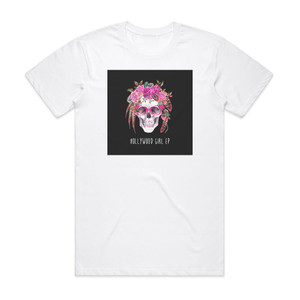 Northern Lite Hollywood Girl Album Cover T-Shirt White Northern Lite Hollywood Girl Album Cover T-Shirt White