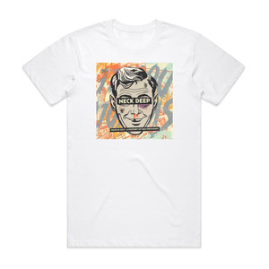 Neck Deep Rain In July A History Of Bad Decisions Album Cover T-Shirt White Neck Deep Rain In July A History Of Bad Decisions Album Cover T-Shirt White