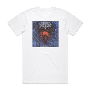 Necrophobic Darkside 2 Album Cover T-Shirt White Necrophobic Darkside 2 Album Cover T-Shirt White