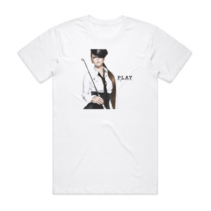 Namie Amuro Play 1 Album Cover T-Shirt White Namie Amuro Play 1 Album Cover T-Shirt White