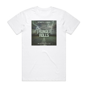 No Resolve The Thunder Rolls Album Cover T-Shirt White