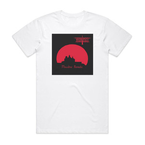 Nightfall Macabre Sunsets Album Cover T-Shirt White