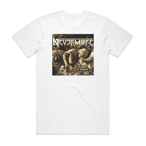 Nevermore In Memory Album Cover T-Shirt White Nevermore In Memory Album Cover T-Shirt White