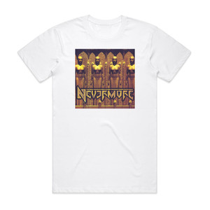 Nevermore Nevermore Album Cover T-Shirt White Nevermore Nevermore Album Cover T-Shirt White