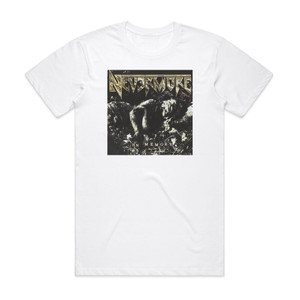 Nevermore In Memory 1 Album Cover T-Shirt White Nevermore In Memory 1 Album Cover T-Shirt White