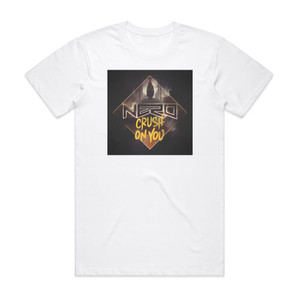 Nero Crush On You Remixes Album Cover T-Shirt White Nero Crush On You Remixes Album Cover T-Shirt White