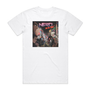 Nero Into The Night Remixes Album Cover T-Shirt White Nero Into The Night Remixes Album Cover T-Shirt White