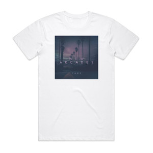 New Arcades Fade Album Cover T-Shirt White