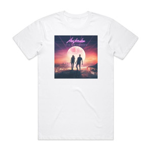 New Arcades Into The Unknown Album Cover T-Shirt White New Arcades Into The Unknown Album Cover T-Shirt White