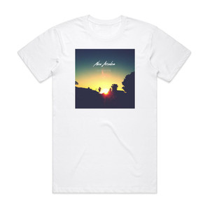 New Arcades Somewhere Album Cover T-Shirt White New Arcades Somewhere Album Cover T-Shirt White