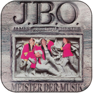 JBO Meister Der Musik Album Cover Sticker JBO Meister Der Musik Album Cover Sticker