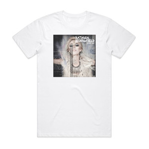Natasha Bedingfield Strip Me 1 Album Cover T-Shirt White Natasha Bedingfield Strip Me 1 Album Cover T-Shirt White