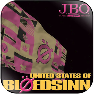 JBO United States Of Bledsinn Album Cover Sticker JBO United States Of Bledsinn Album Cover Sticker