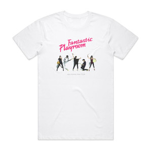 New Young Pony Club Fantastic Playroom Album Cover T-Shirt White New Young Pony Club Fantastic Playroom Album Cover T-Shirt White