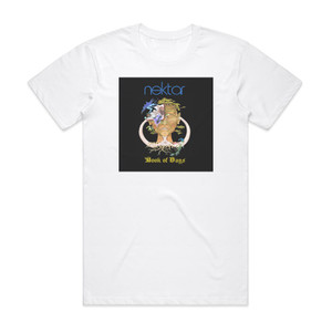 Nektar Book Of Days Album Cover T-Shirt White Nektar Book Of Days Album Cover T-Shirt White