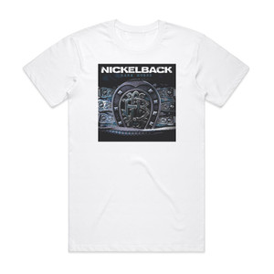Nickelback Dark Horse 2 Album Cover T-Shirt White Nickelback Dark Horse 2 Album Cover T-Shirt White