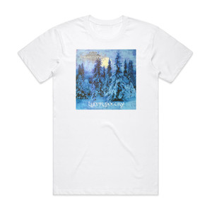 Nokturnal Mortum Lunar Poetry 2 Album Cover T-Shirt White Nokturnal Mortum Lunar Poetry 2 Album Cover T-Shirt White