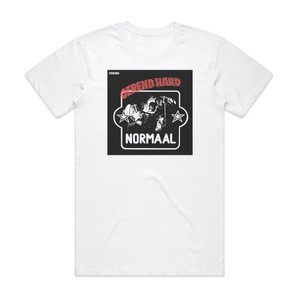 Normaal Oerend Hard Album Cover T-Shirt White