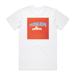 Normaal Hken Is Normaal Album Cover T-Shirt White Normaal Hken Is Normaal Album Cover T-Shirt White