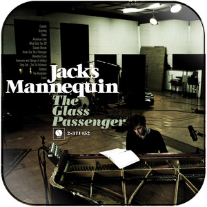 Jacks Mannequin The Glass Passenger Album Cover Sticker