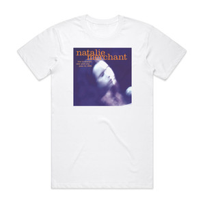 Natalie Merchant Live In Concert Album Cover T-Shirt White Natalie Merchant Live In Concert Album Cover T-Shirt White