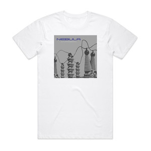 Nebula Charged Album Cover T-Shirt White Nebula Charged Album Cover T-Shirt White