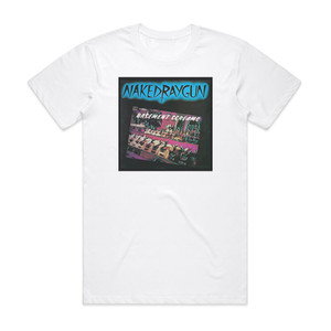 Naked Raygun Basement Screams Album Cover T-Shirt White Naked Raygun Basement Screams Album Cover T-Shirt White