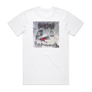 Nuclear Death Carrion For Worm Album Cover T-Shirt White