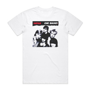 Nena Die Band Album Cover T-Shirt White Nena Die Band Album Cover T-Shirt White