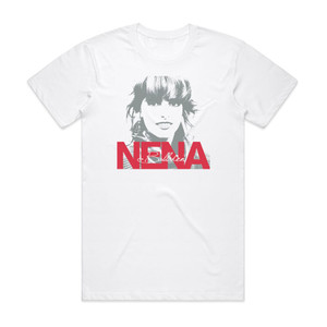 Nena Balladen 1 Album Cover T-Shirt White Nena Balladen 1 Album Cover T-Shirt White