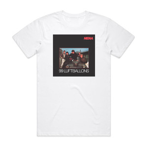 Nena 99 Luftballons Album Cover T-Shirt White