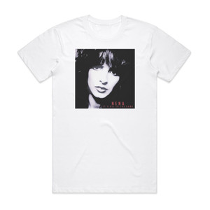 Nena Its All In The Game Album Cover T-Shirt White Nena Its All In The Game Album Cover T-Shirt White